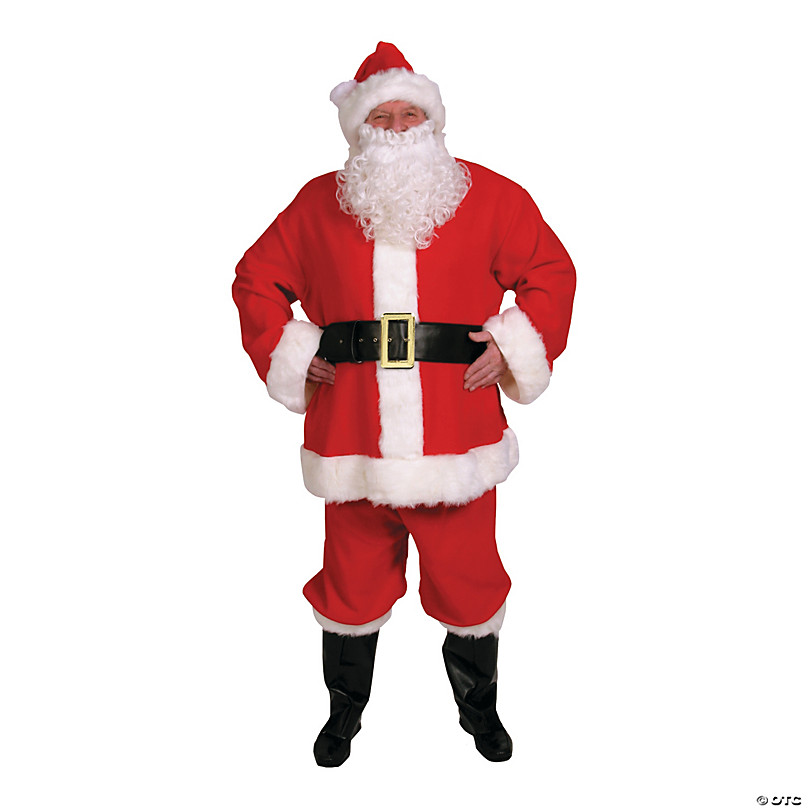 Dr. Seuss The Grinch Santa Costume Adult Plus 3XL