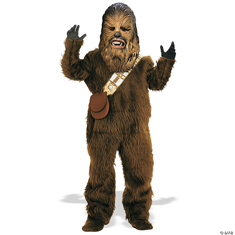 Refinement Fifty Piping Men's Deluxe Star Wars Chewbacca Costume - Standard | Oriental Trading