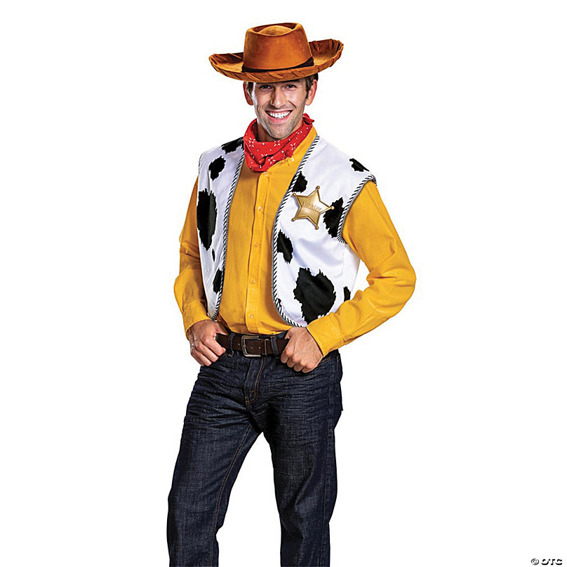 Men's Deluxe Toy Story 4™ Woody Costume Kit | Oriental Trading