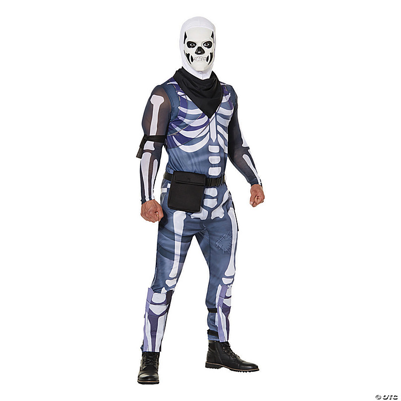Men's Fortnite Skull Trooper Costume | Oriental Trading
