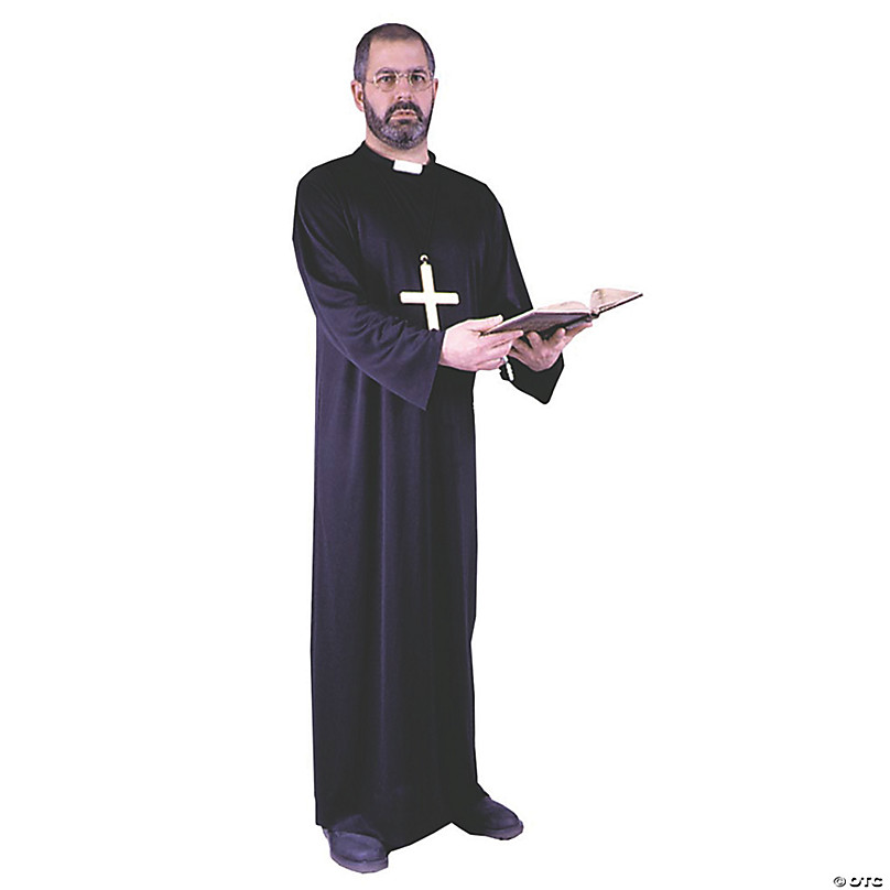  Priest Costume Set - Standard Size (Includes Robe