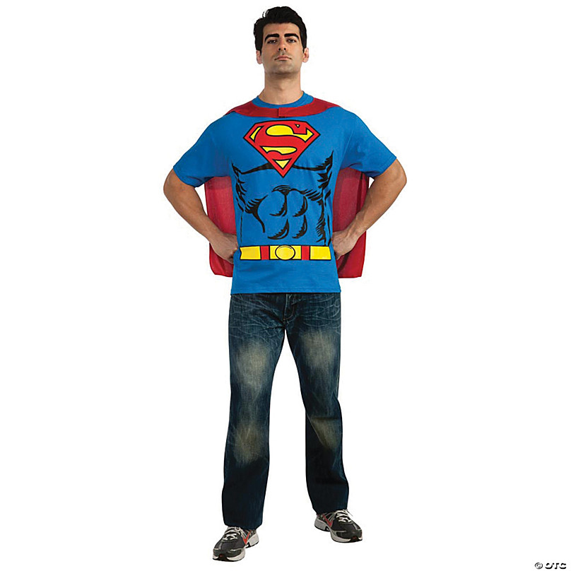 Superman Men's Shirt & Beanie Combo 