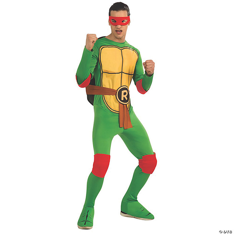 Adult Teenage Mutant Ninja Turtles T Shirt Costume Kit