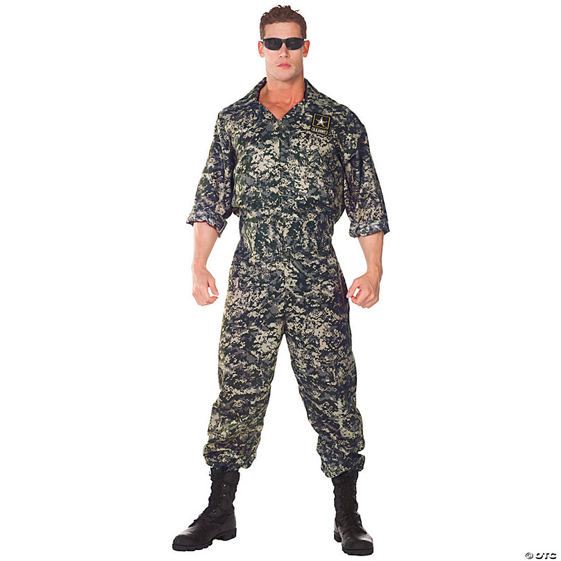 men's camouflage jumpsuit