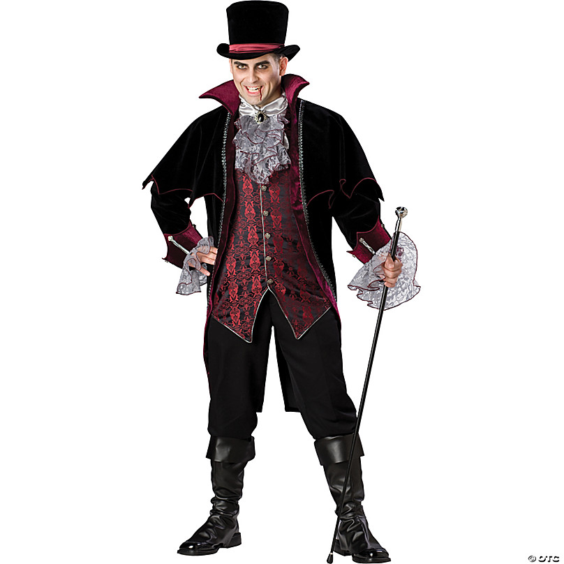 Men's Gothic Vampire Costume - Standard (1 Piece(s))