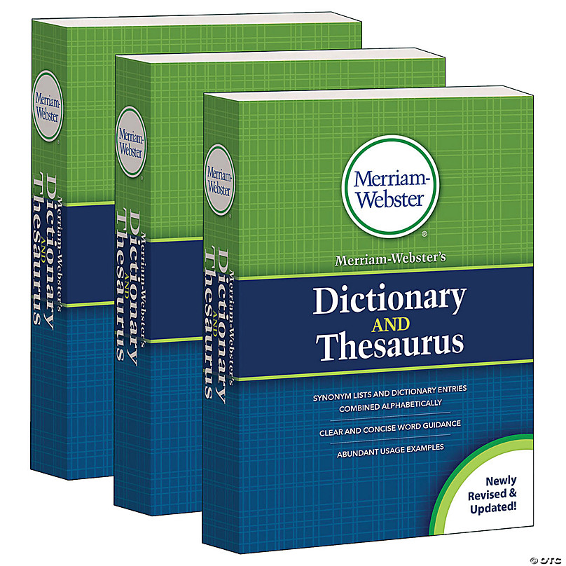 The Merriam-Webster Dictionary of Synonyms and Antonyms: Merriam