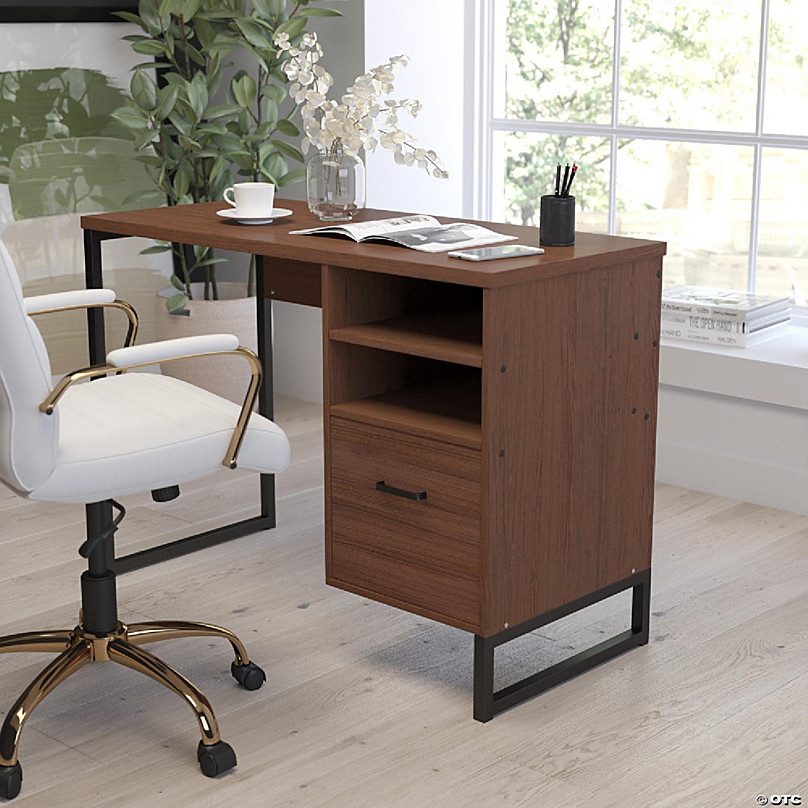 Classic Office Desk with Storage