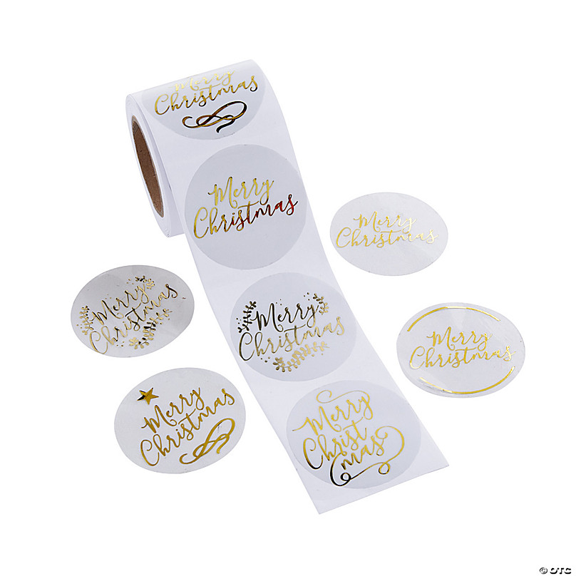 CHRISTMAS FUN STICKERS X 6 SETS, 8877 JUST 50p X76 100 PER PACK 