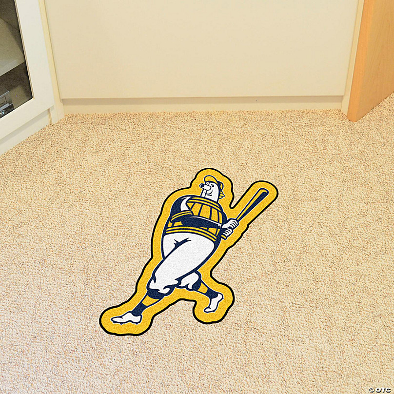 Milwaukee Brewers Mascot Rug - Barrell Man Logo