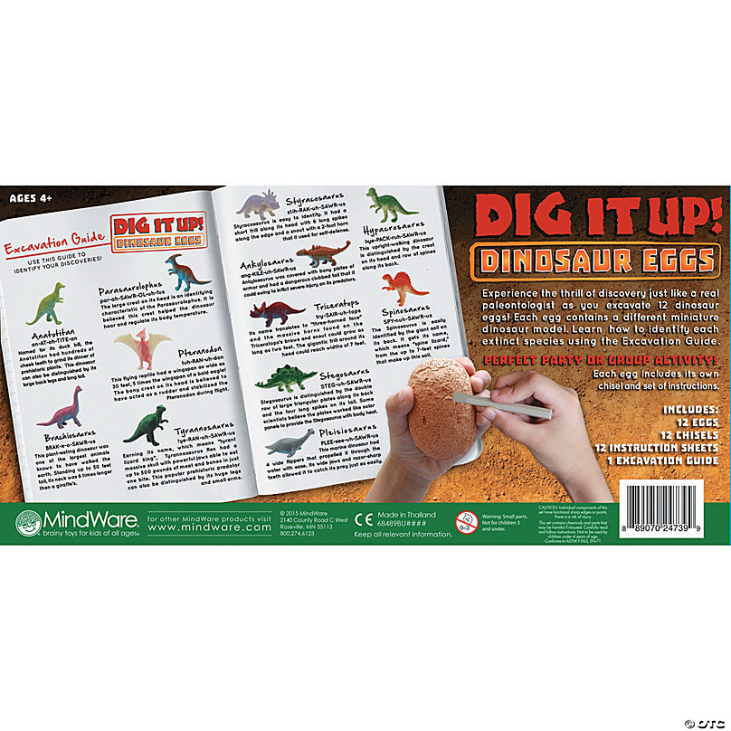 mindware dig it up dinosaur eggs