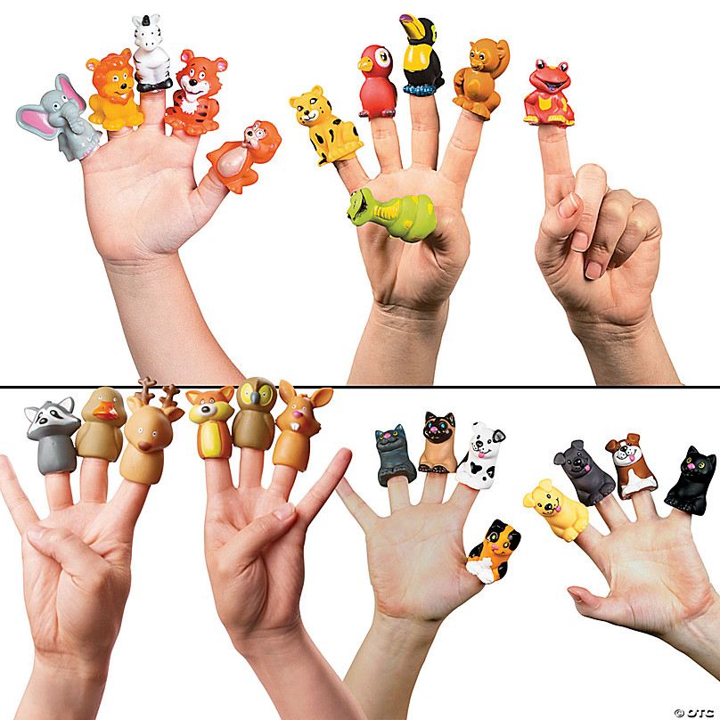 Oriental Trading : Customer Reviews : Bulk 72 Pc. Mini Frog Finger Puppets