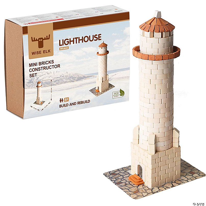 Mini Bricks Construction Set - Lighthouse | Oriental Trading