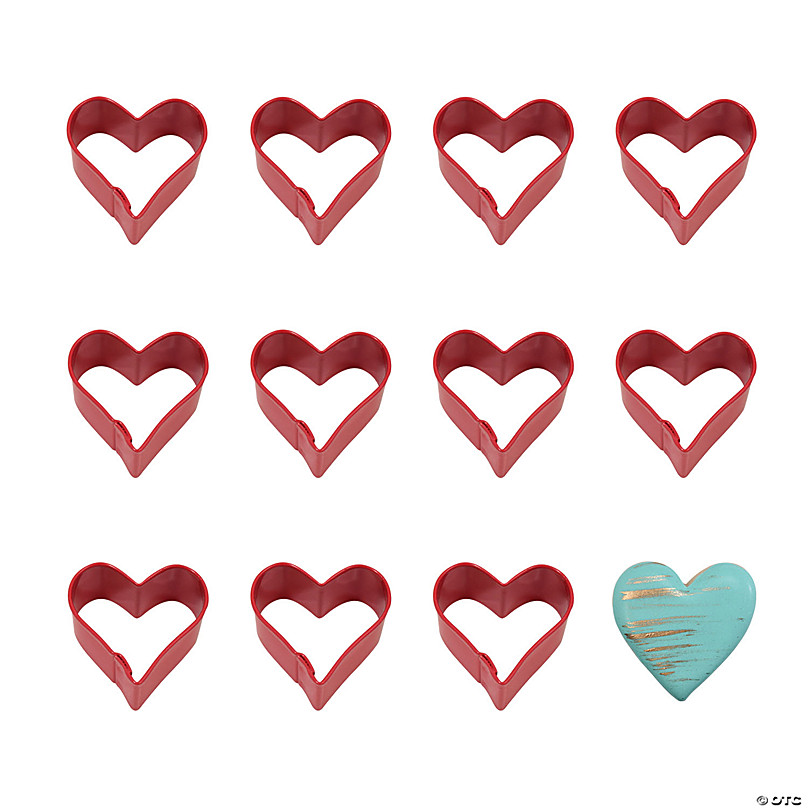 Mini Red Heart Stickers