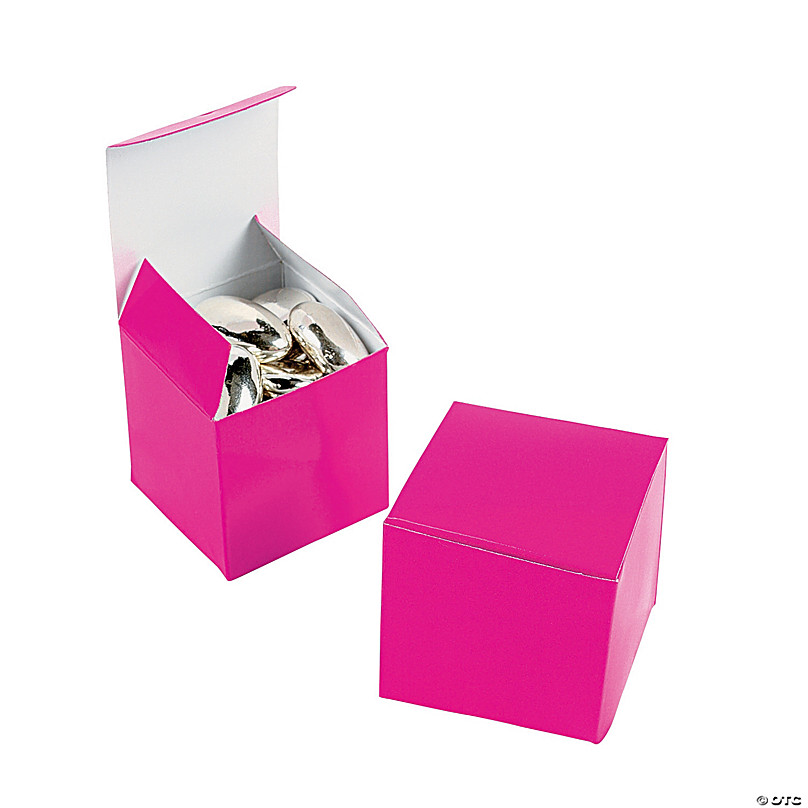 Hot Pink Metallic Wrapping Paper - 50 Pc.