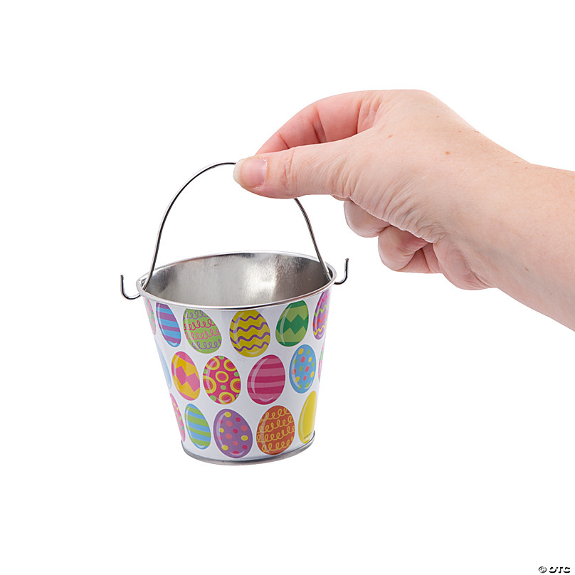 Metal Pail With Handle - Decorative Metal Buckets