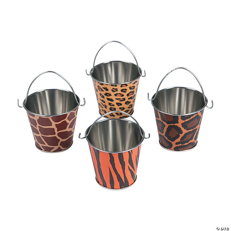 Metal Party Buckets & Containers | Oriental Trading Company