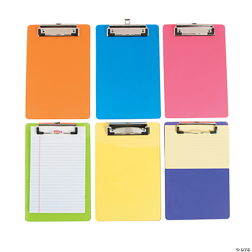 Two Sided Mini Clipboard with Flat Clip for Sublimation Printing