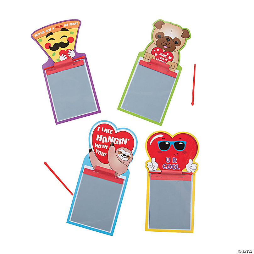  Sports Valentines for Kids Classroom Exchange 24 pcs Sports  Bookmarks Basketball Football Baseball Valentines : Office Products