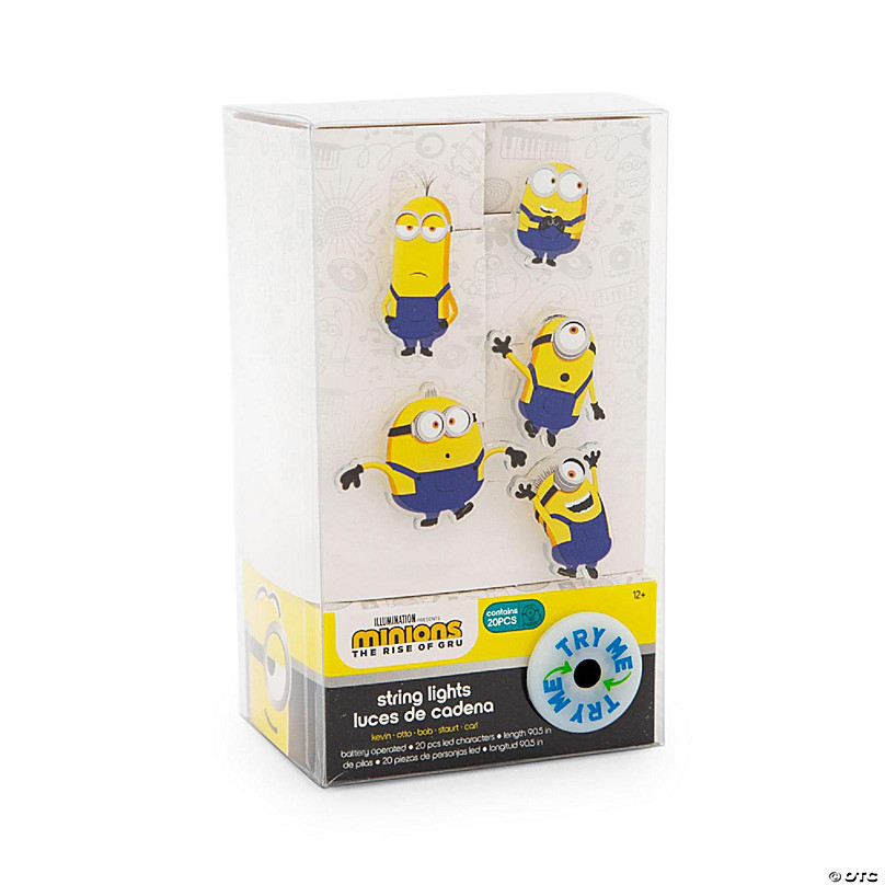 Illumination Entertainment Minions Mini Bob, Kevin, & Stuart Minion Stickers