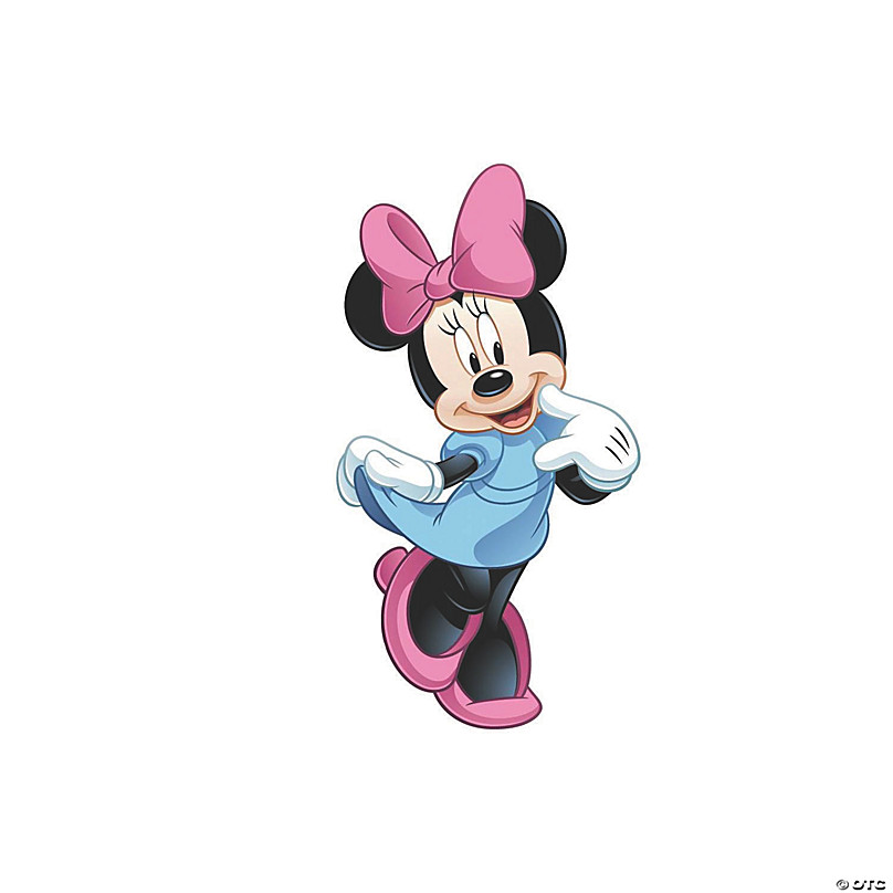 Minnie Mouse Peel & Stick Giant Decal | Oriental Trading