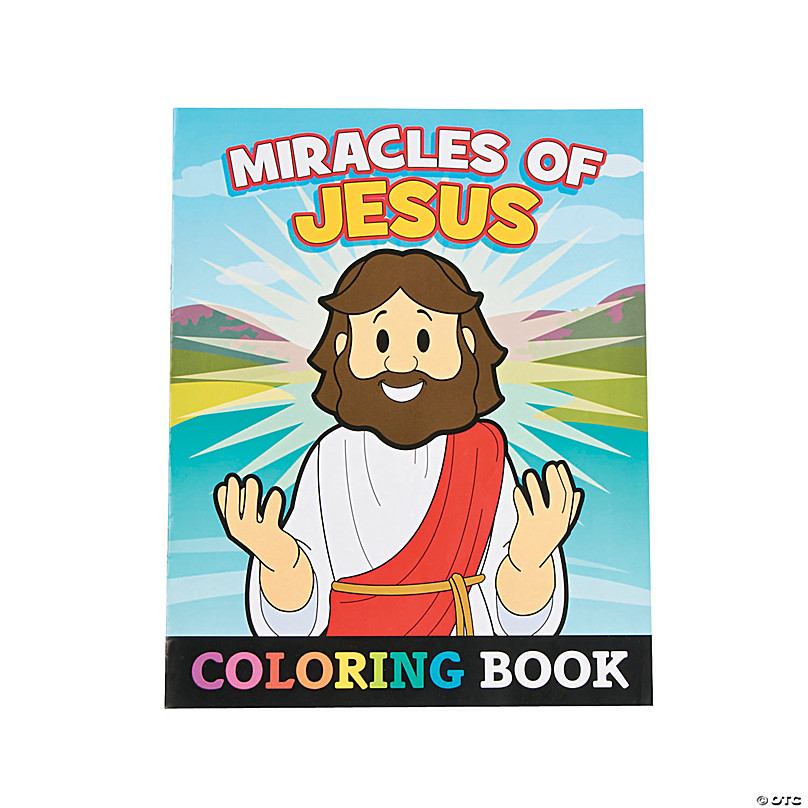 Download Miracles Of Jesus Coloring Books Oriental Trading