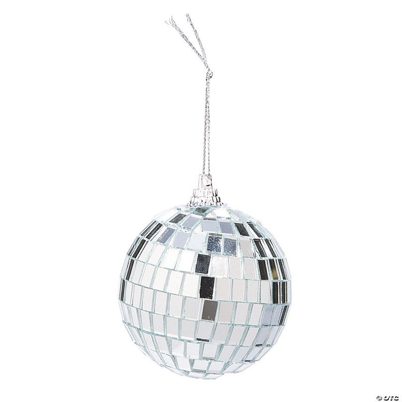 Mirrored Disco Ball Ornaments - 12 Pc. | Oriental Trading