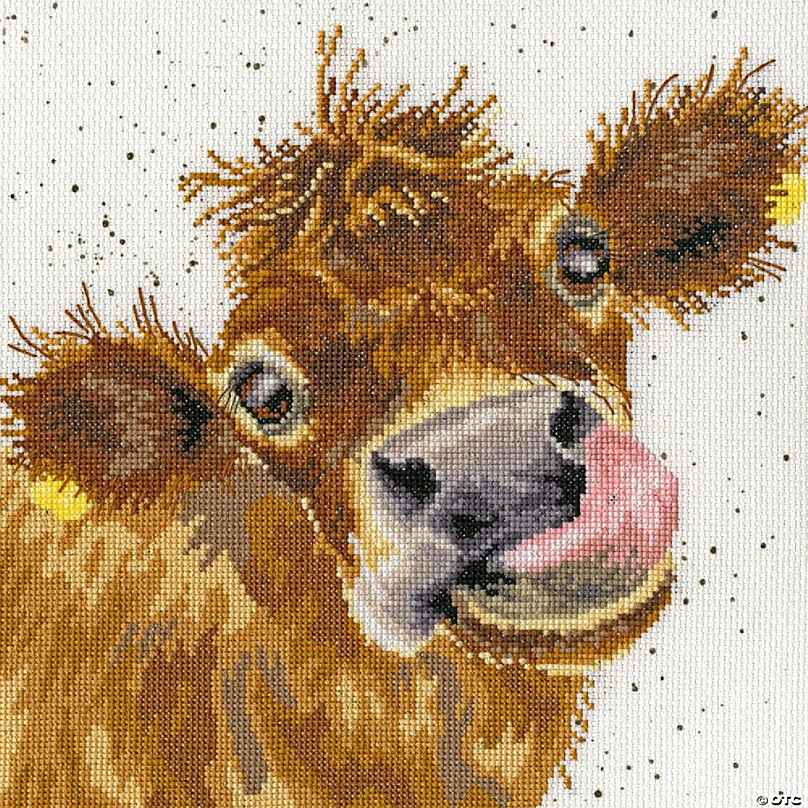 Moo XHD48 Bothy Threads Counted Cross Stitch Kit