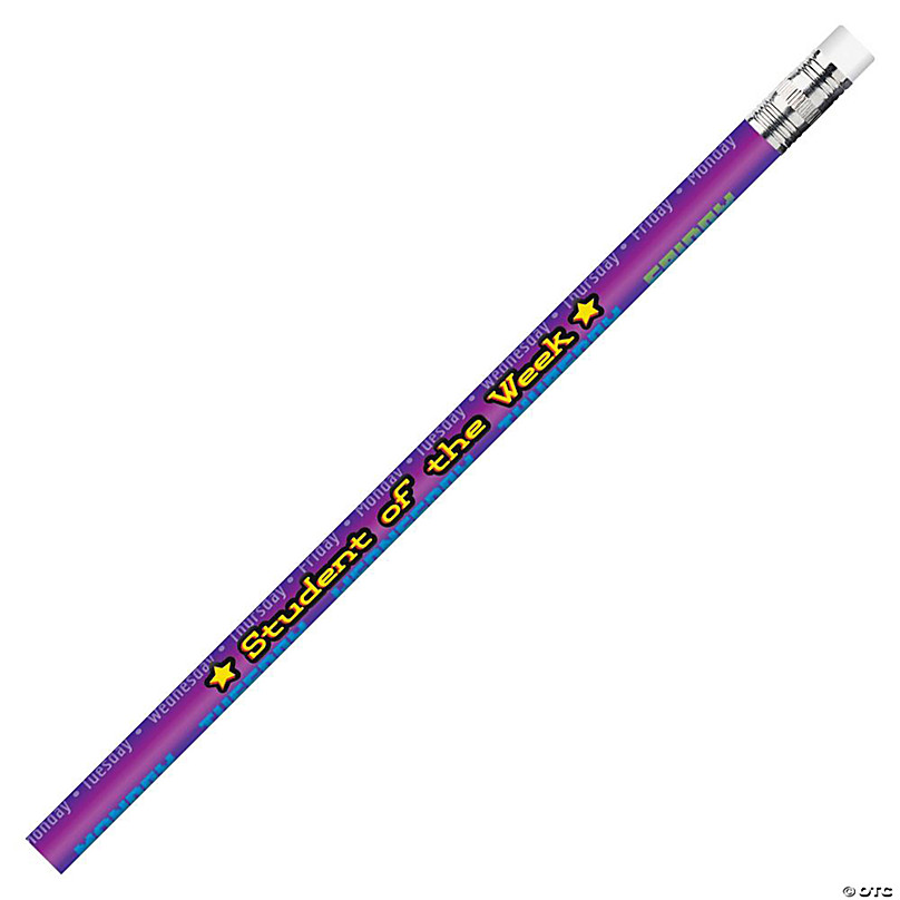 Moon Products Pencils Neon Happy Birthday, 12 Per Pack, 12 Packs