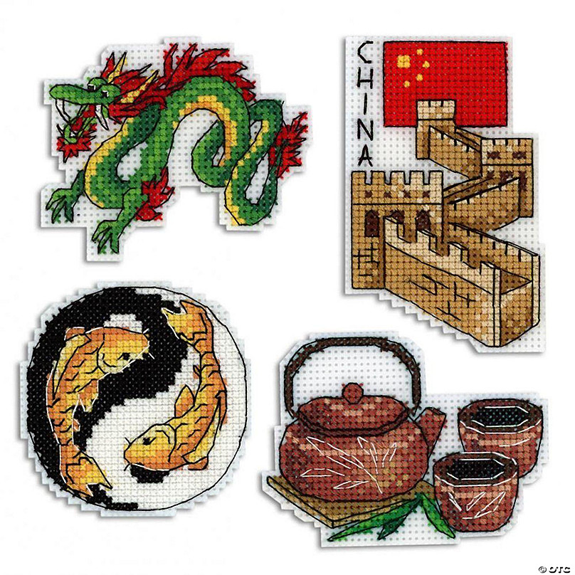  Cross Stitch Magnets