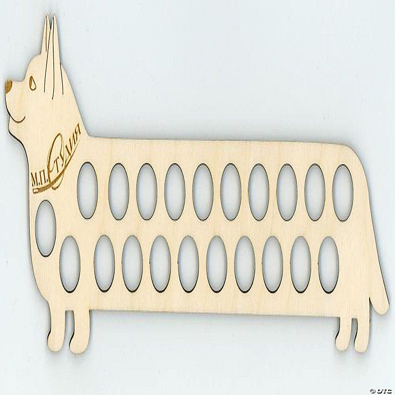 Dog Wooden Embroidery Thread Organizer from MP Studia