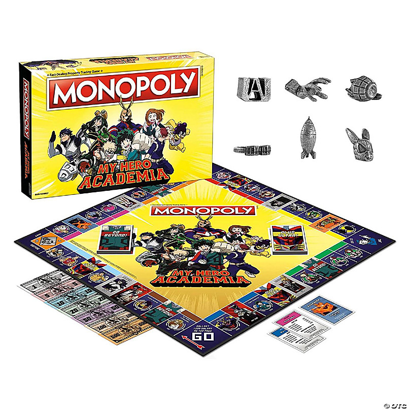 My Hero Academia Monopoly Board Game | Oriental Trading
