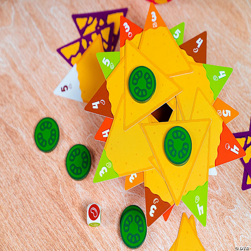Nacho Stack! Stacking Game 26 Players Oriental Trading