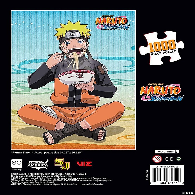 Naruto Ramen Time 1000 Piece Jigsaw Puzzle