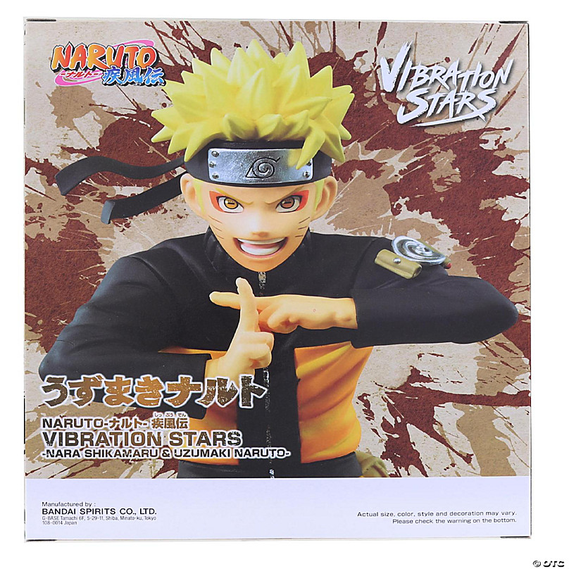 Banpresto Naruto Shippuden Vibration Stars Nara Shikamaru And