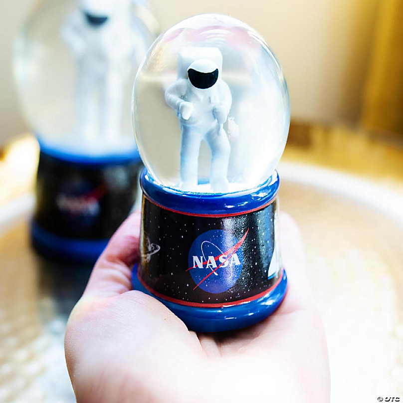 NASA Astronaut LightUp Mini Snow Globe 2 Inches Tall Oriental Trading