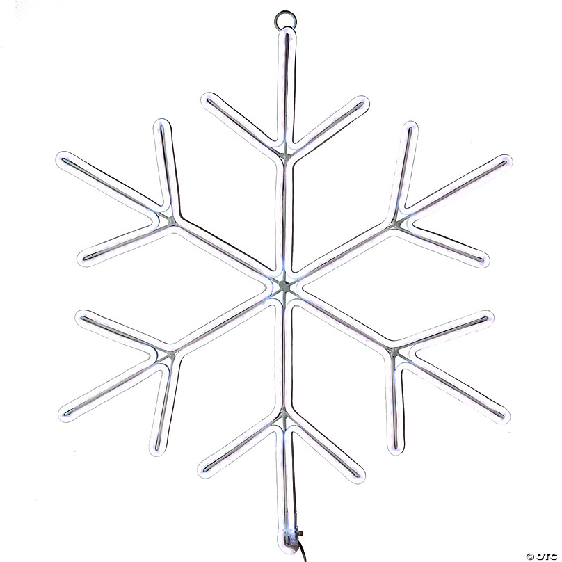 Northlight 47 LED Lighted Twinkling Cool White Snowflake Christmas Outdoor  Decoration