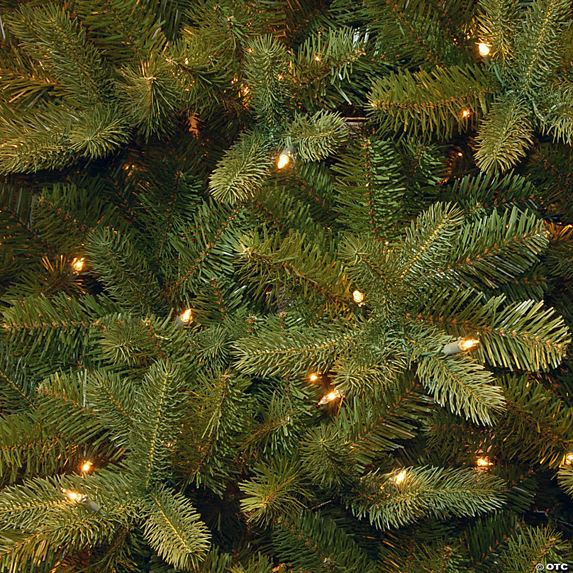 Puleo International プリライト天然モミの人工クリスマスツリー、グリーン 通販