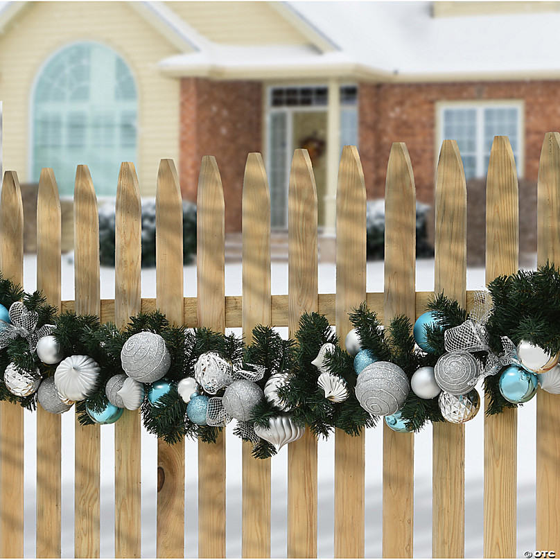 Straw Christmas Tree Garland - 6 Feet 