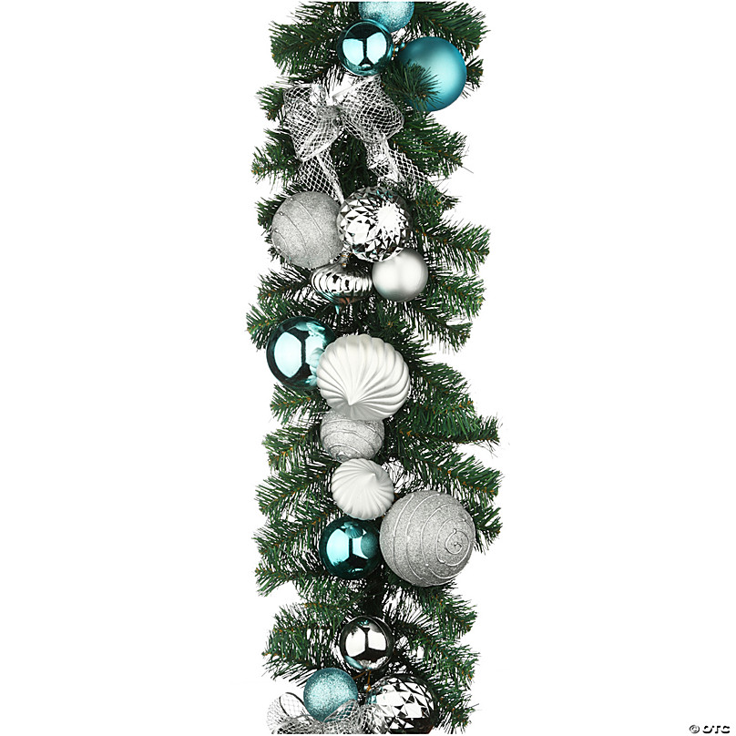 Straw Christmas Tree Garland - 6 Feet 