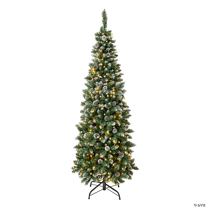 Vickerman 4' White Birch Twig Tree Grove, Warm White 3mm Wide Angle LED  lights, 5 Piece Set.