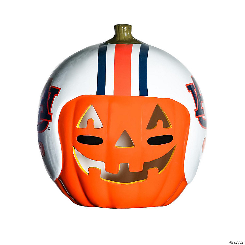 San Francisco 49ers Ceramic Pumpkin Helmet