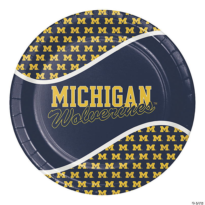 Lunch Napkins Party Accessory Michigan Wolverines 