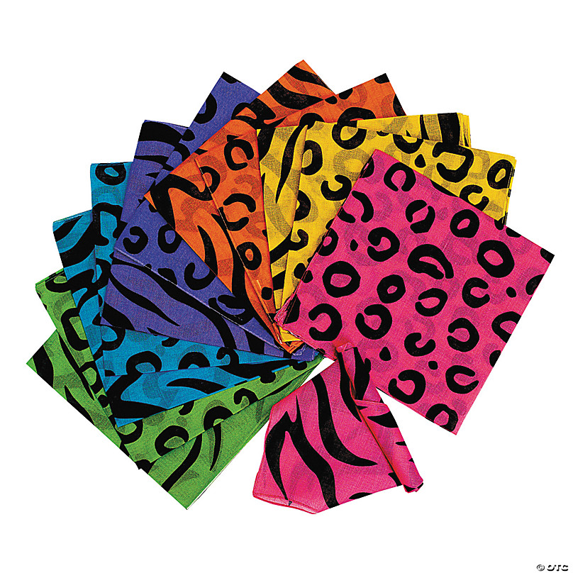 colorful cheetah pattern