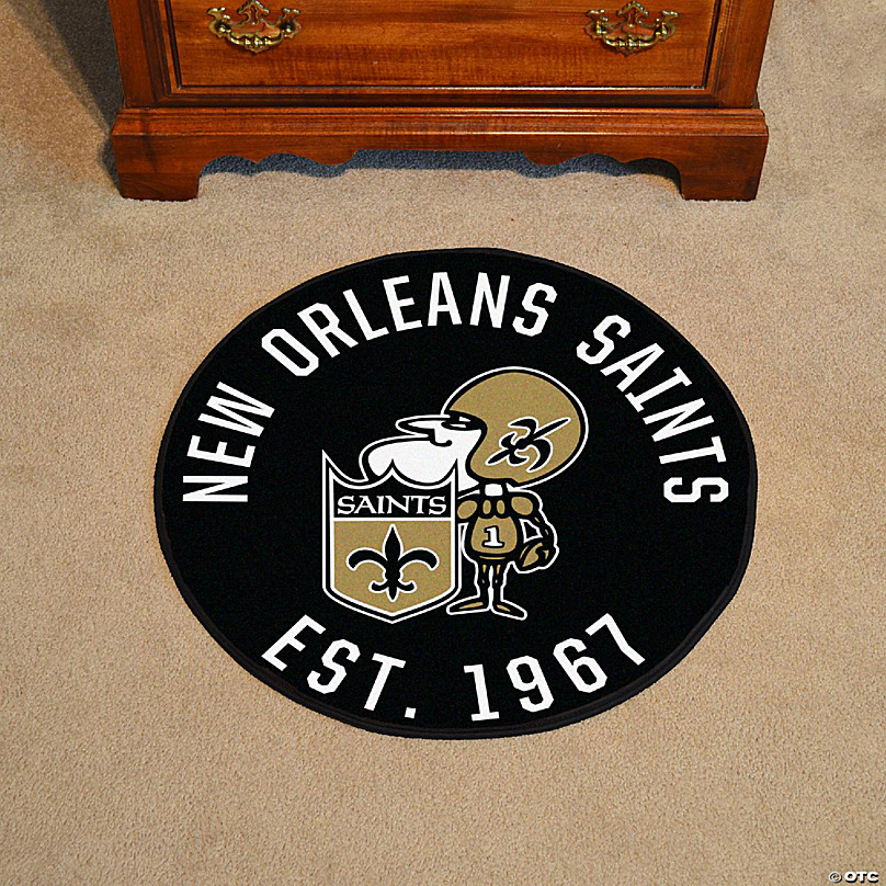 New Orleans Saints NFL Vintage Roundel Rug