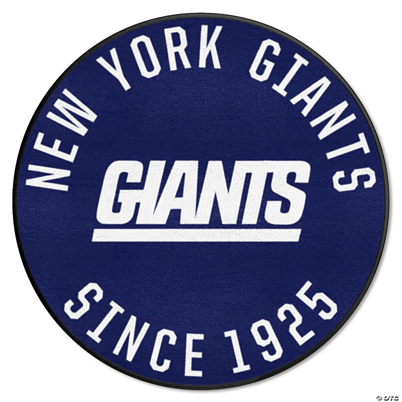 NFL New York Giants Rounded Non-Skid Mat