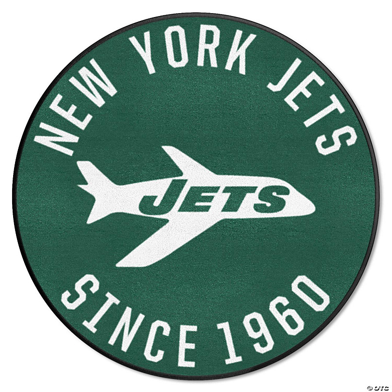 New York Jets NFL Vintage Roundel Rug