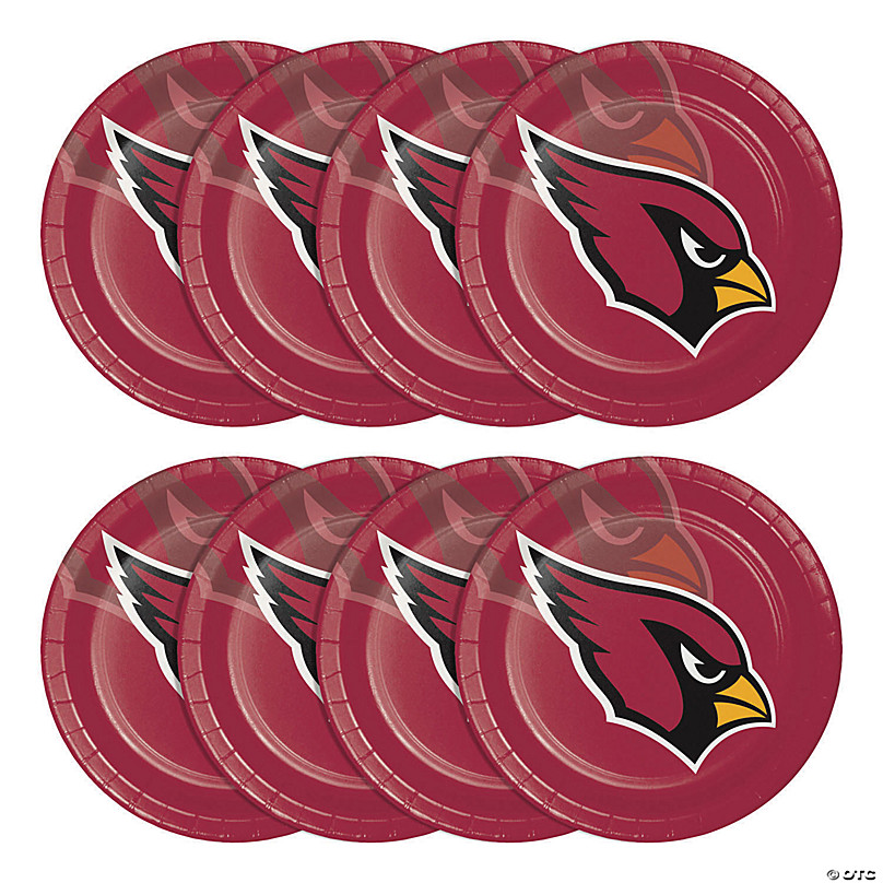 Trendware Arizona Cardinals Paper Plate and Napkin Party Kit, Serves 16