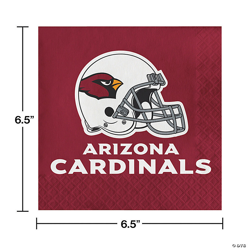 Arizona Cardinals NFL Football Sports Party 7 Dessert Plates