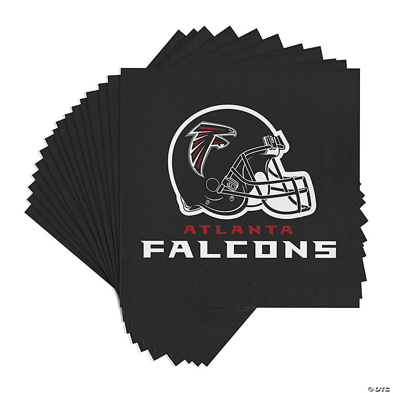 Nfl Atlanta Falcons Paper Plate And Napkin Party Kit