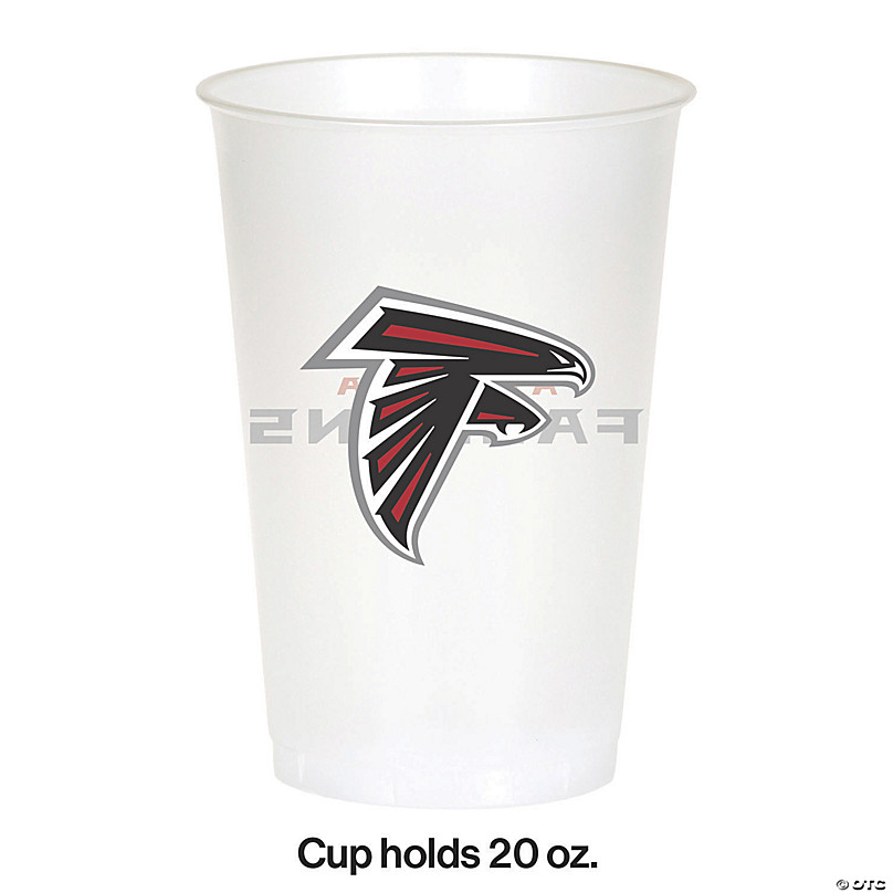 Nfl Atlanta Falcons Plastic Cups - 24 Ct.